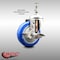 Service Caster 4 Inch 316SS Blue Polyurethane Swivel 12mm Threaded Stem Caster with Brake SCC-SS316TS20S414-PPUBBLUE-TLB-M1215 - alternate 4